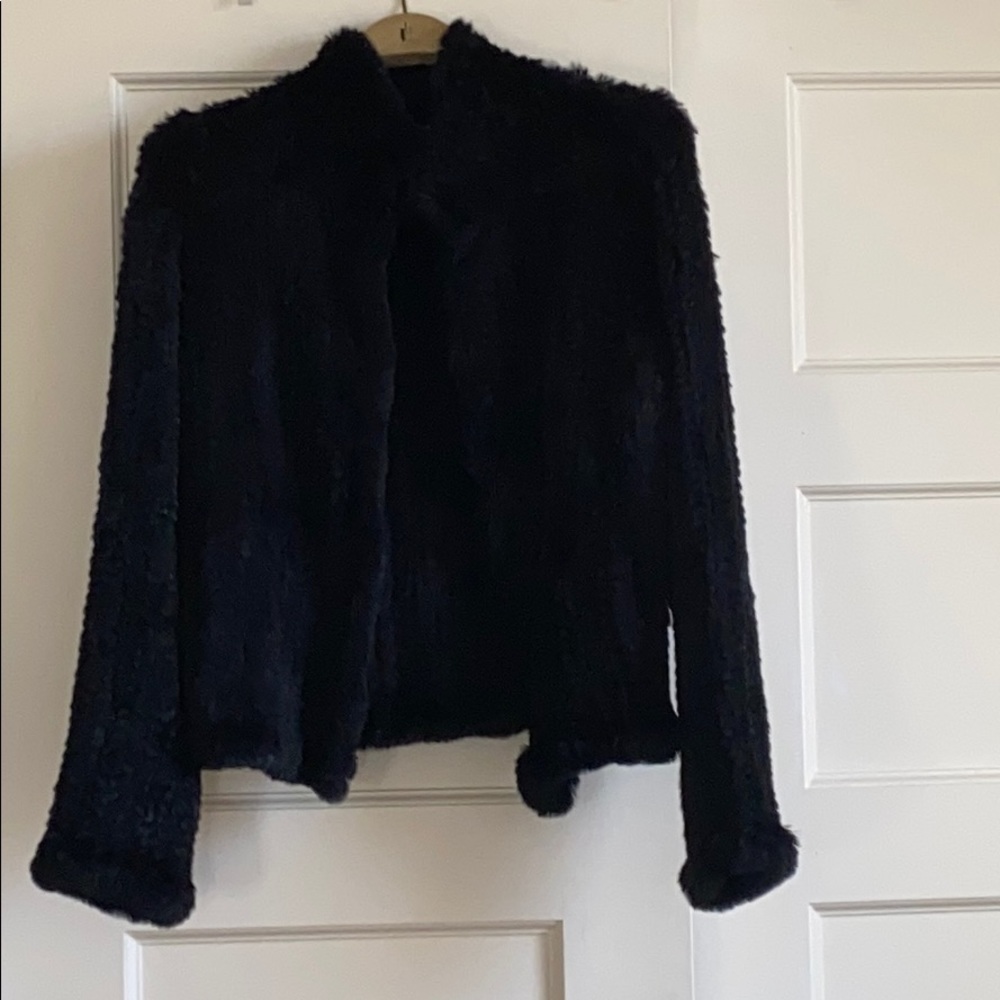Rabbit fur jacket